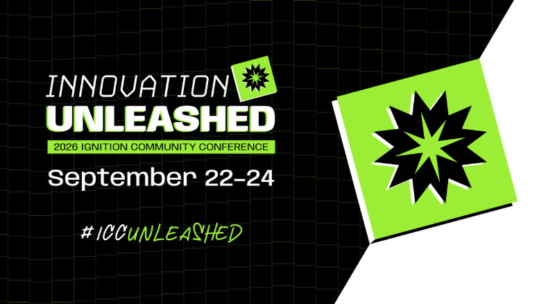 ICC Innovation Unleashed graphic promoting event